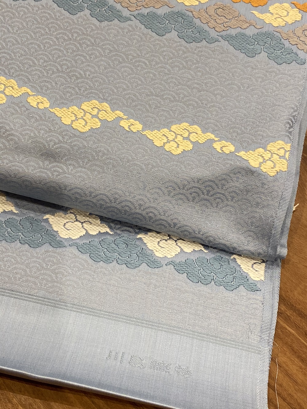 川島織物 唐織名古屋帯”段雲紋”：高級呉服の藤和